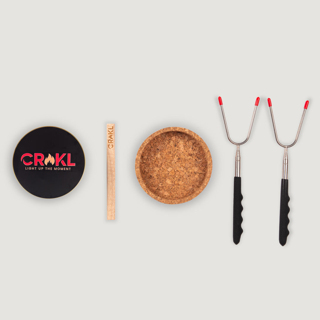 Crakl, Cork Base, Magnet Stick & Skewers Bundle